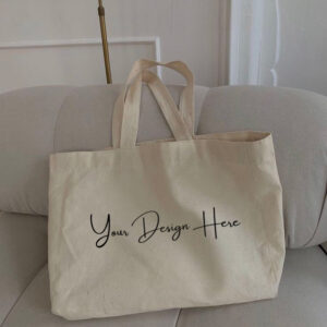 Custom Zipped Tote Bag